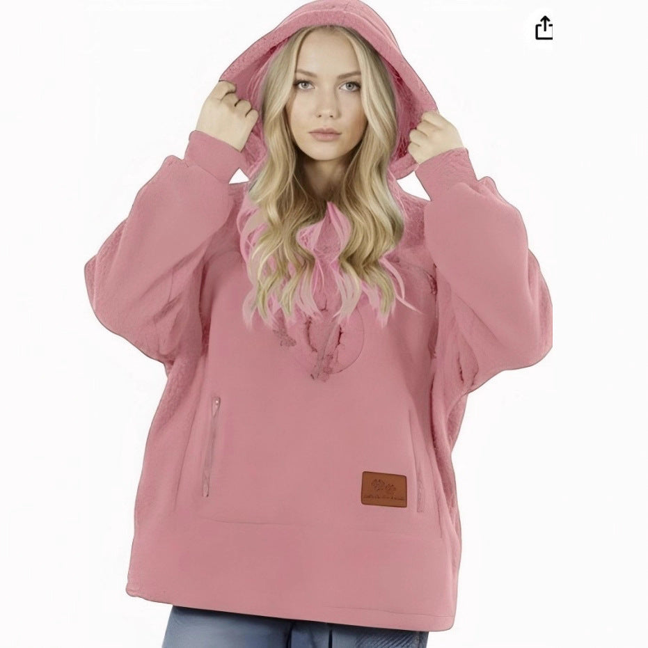 Kapuzenpullover Casual Loose Fit