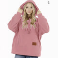 Warmer Kapuzenpullover im Casual Fit