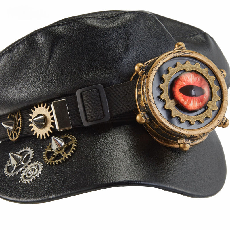 Gothic Baseball Cap mit Nieten | LuxeStyle