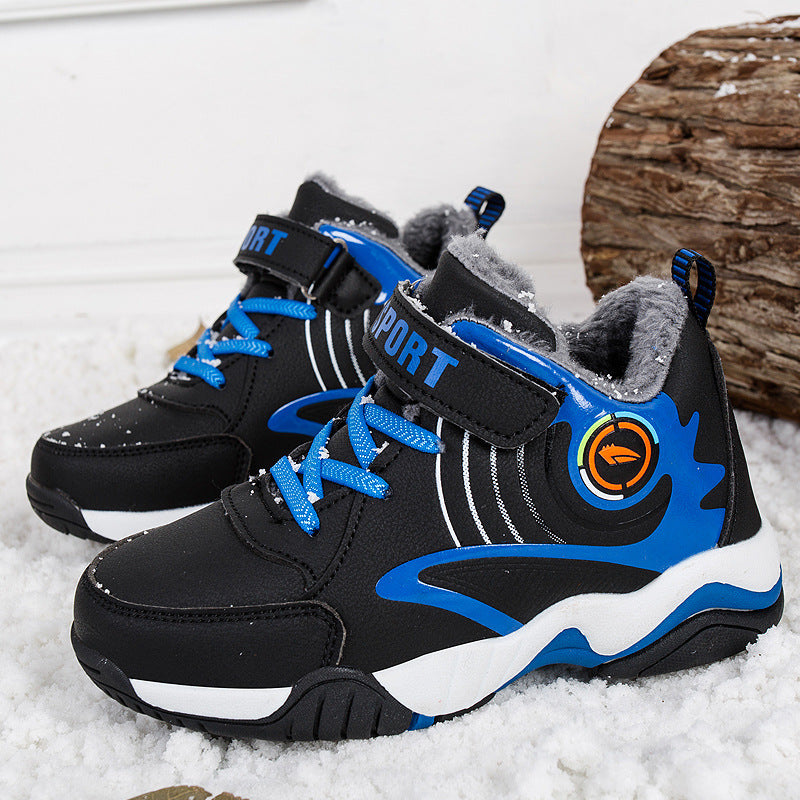 Kinder Baumwollschuhe mit Klettverschluss – Bild 2 | LuxeStyle