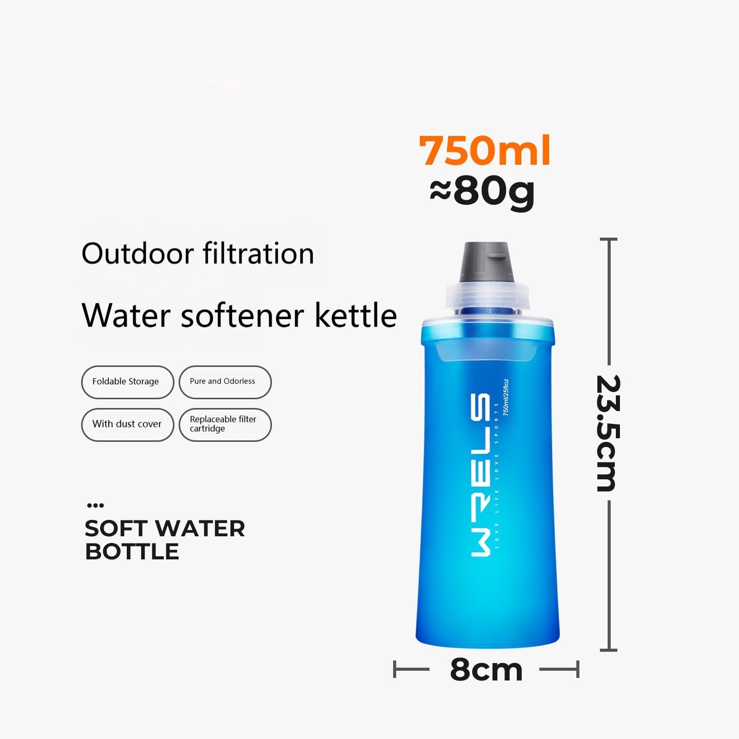 Wasserreiniger-Flasche