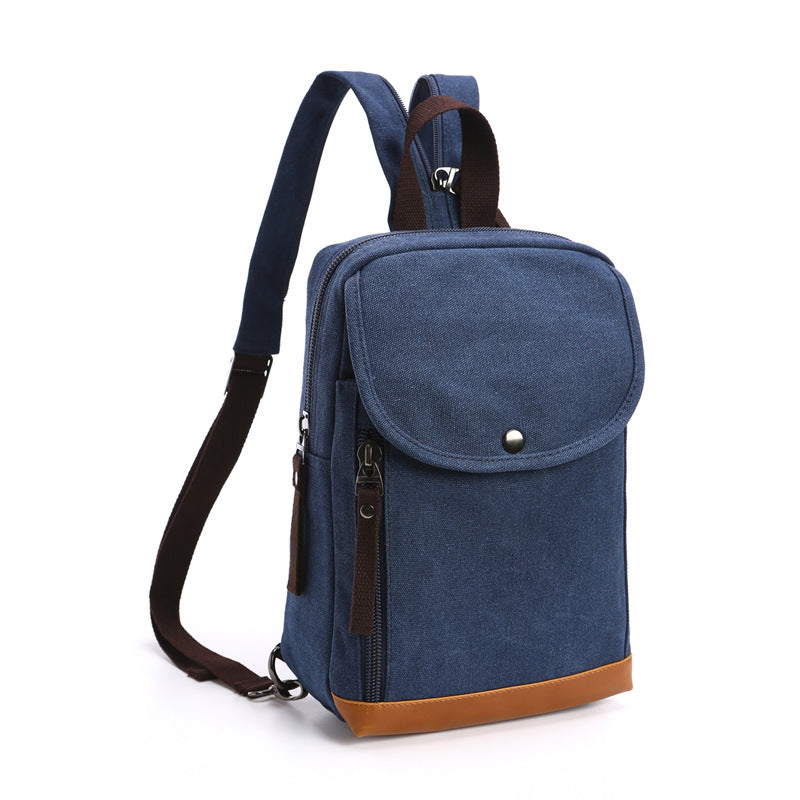 Freizeit Canvas Umhängetasche für Herren – Bild 6 | LuxeStyle