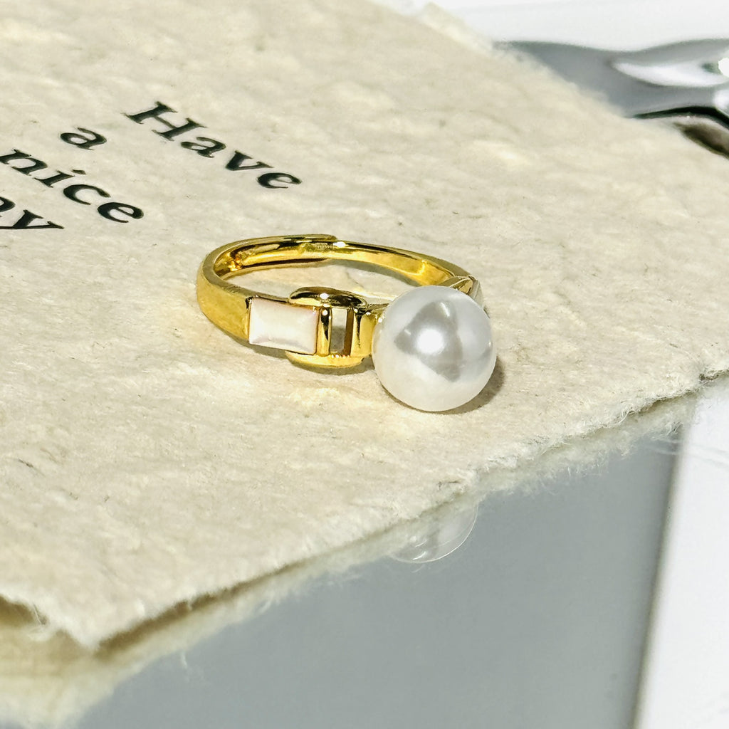 Damen Ring mit Süsswasserperle – Bild 5 | LuxeStyle
