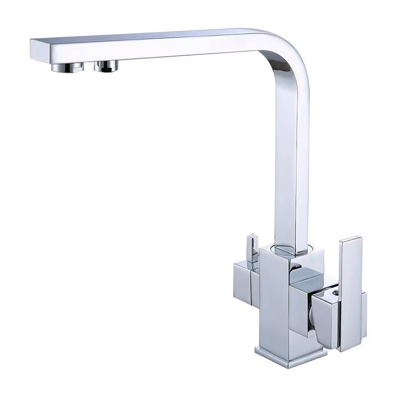 Kupfer Wasserhahn mit ausziehbarem Schlauch – Bild 5 | LuxeStyle