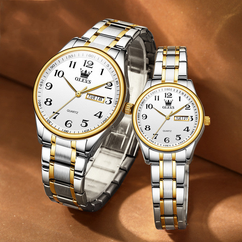 Wasserdichte Herrenuhr mit Kalenderfunktion – Bild 6 | LuxeStyle