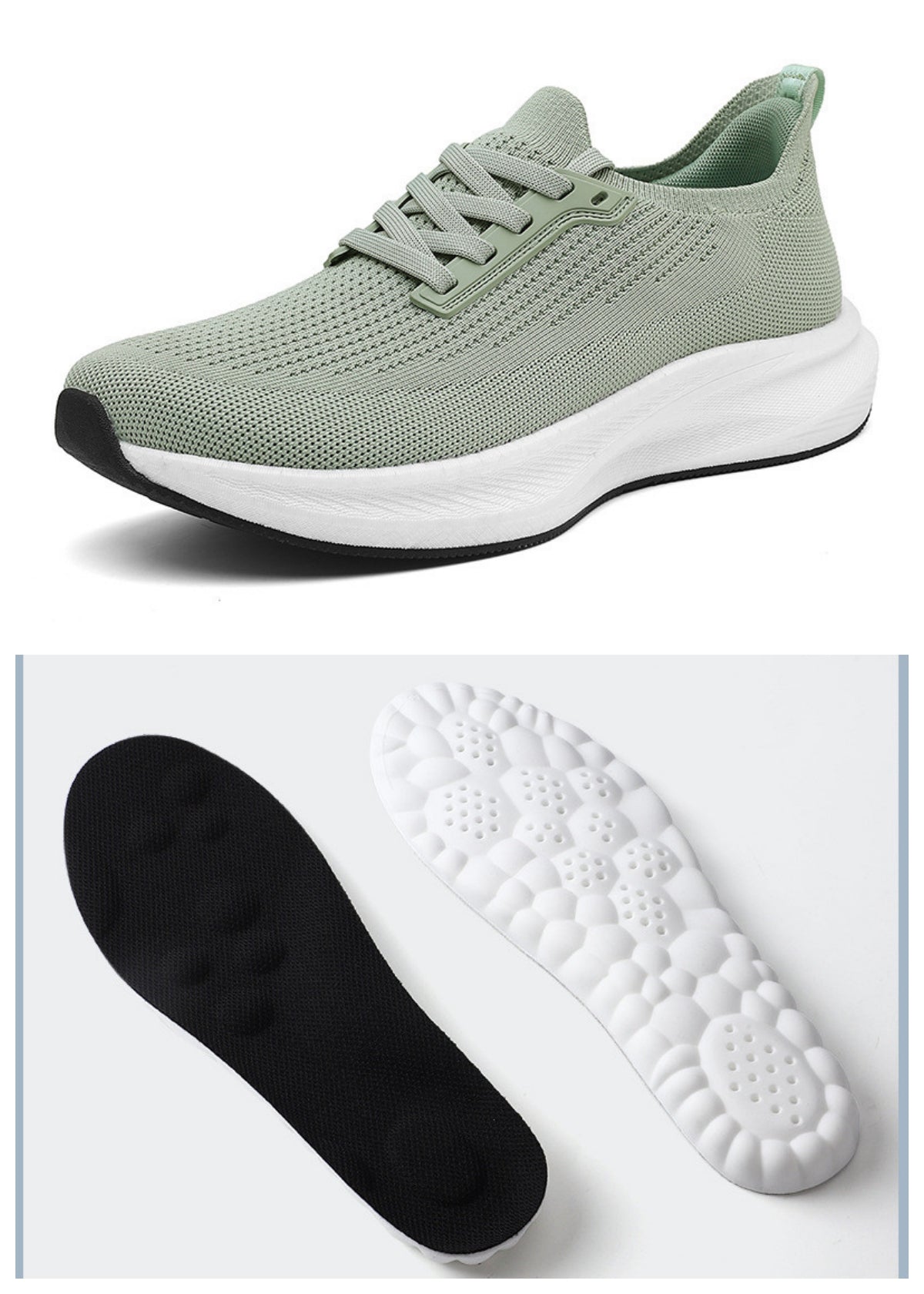 Herren Mesh Wide-Toe Casual Laufschuhe