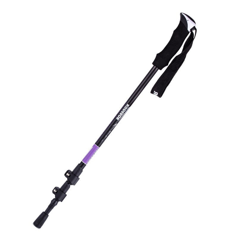 Faltbarer Trekkingstock aus Aluminium