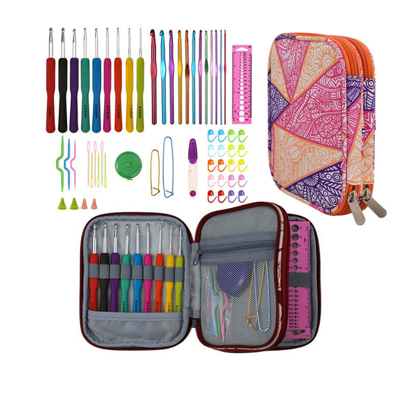 Häkelnadel-Set mit Etui, 36 Teile – Bild 8 | LuxeStyle