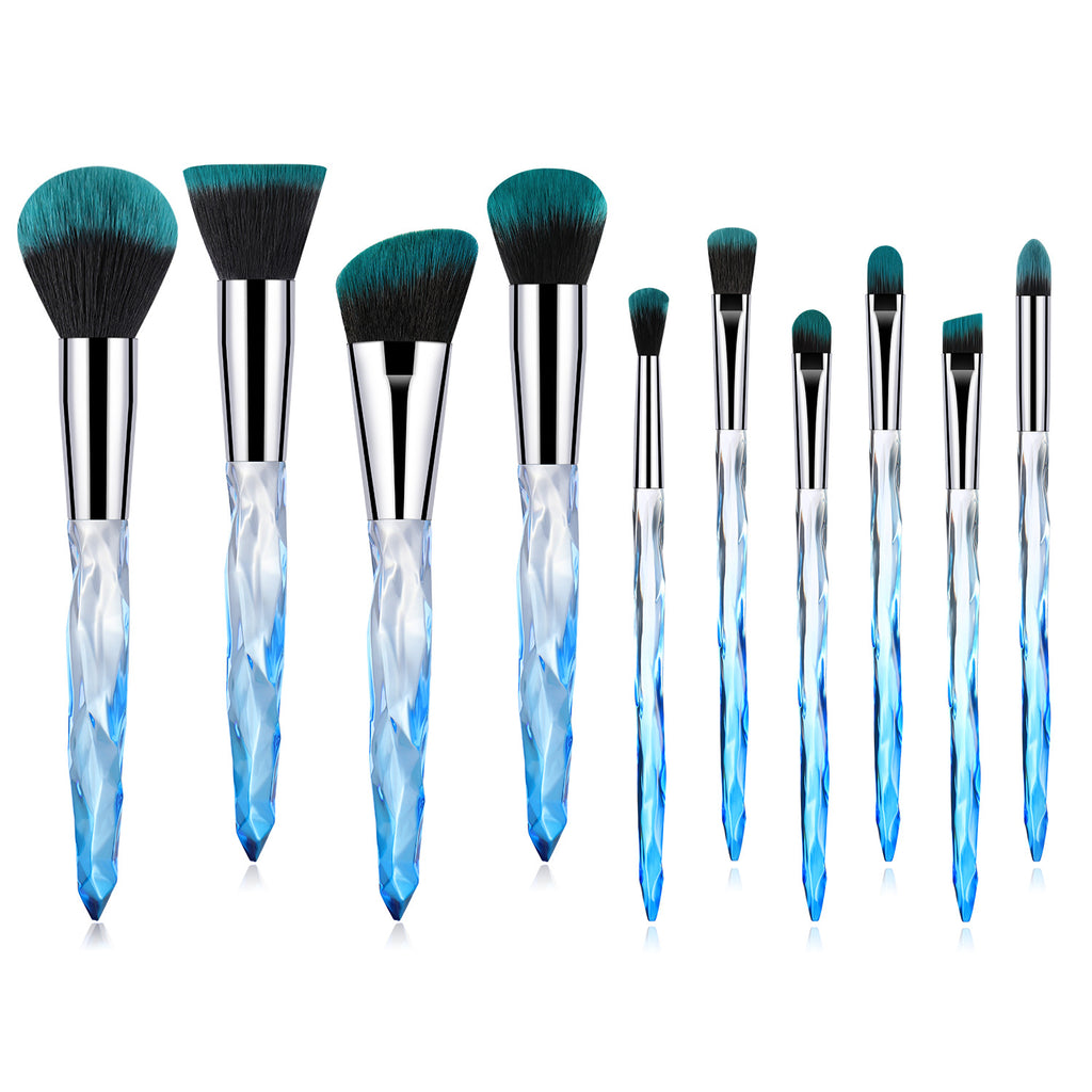 Kristall-Make-up-Pinsel-Set