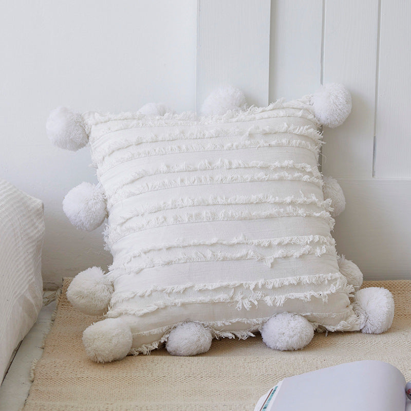 Sofa-Kissen aus Baumwoll-Jacquard – Bild 7 | LuxeStyle