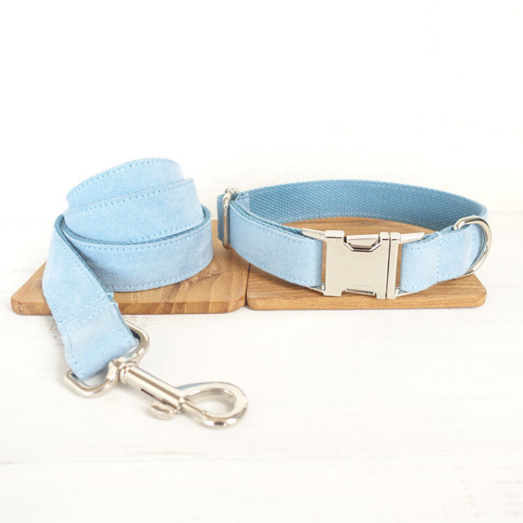 Blauer Leinenhalsband – Bild 6 | LuxeStyle