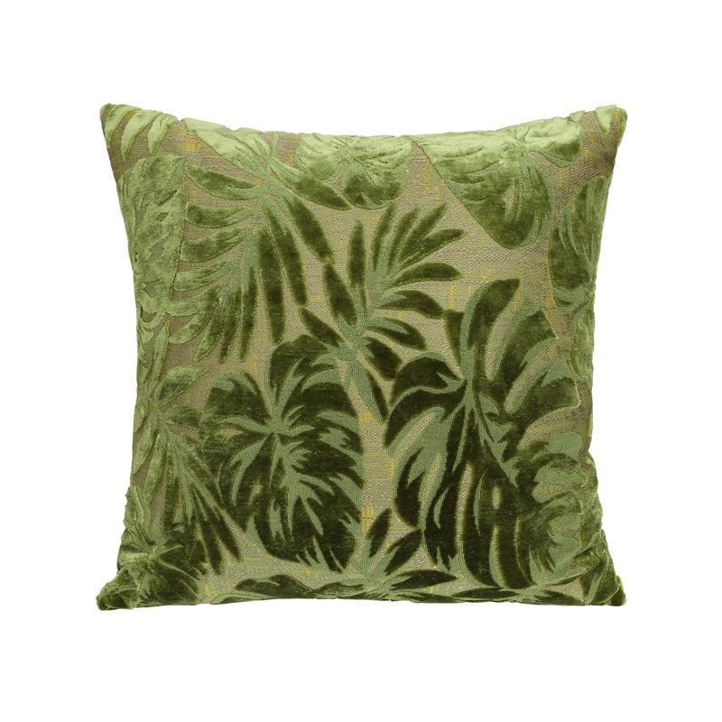 Jacquard Kissenbezug mit Stickerei