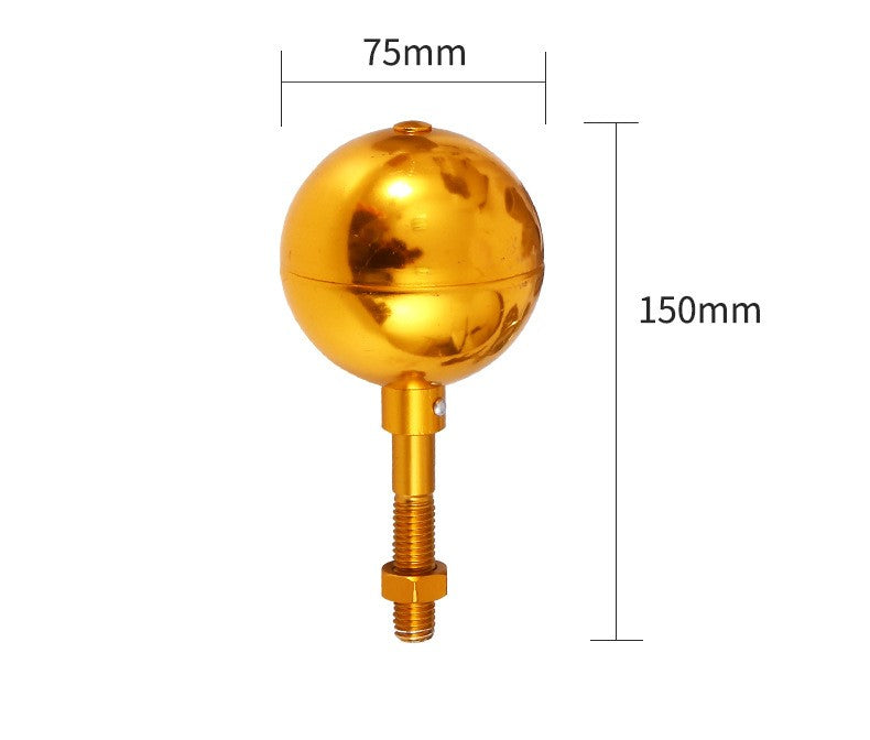 Goldene Aluminium-Platte – Bild 2 | LuxeStyle