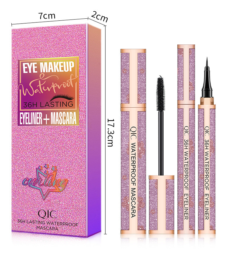 Wimpernserum & Augenstift-Set · 24 h wasserfest