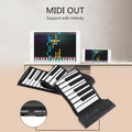 Portables Roll-Up Piano mit 88 Tasten