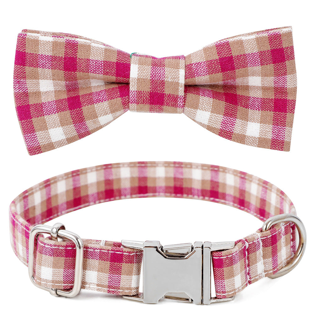 Halsband aus Baumwolle mit Metallschnalle – Bild 10 | LuxeStyle