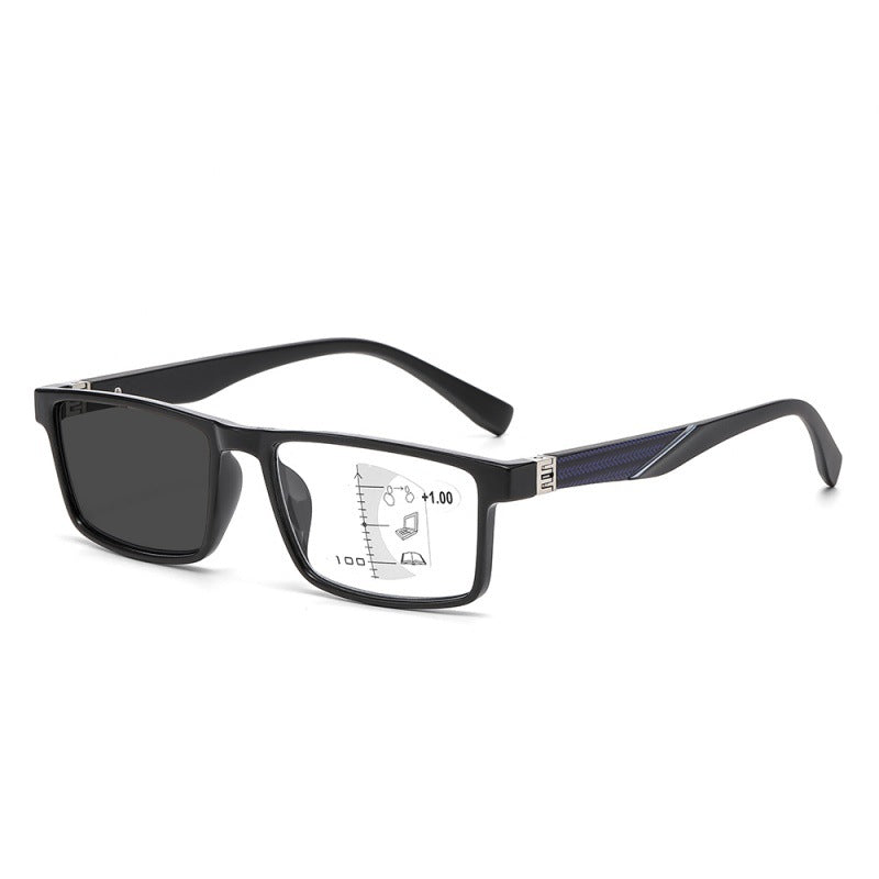 Multifokale Photochrome Blaulichtfilter-Brille