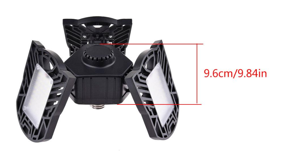 Deformierbare LED-Garagenleuchte, 60W