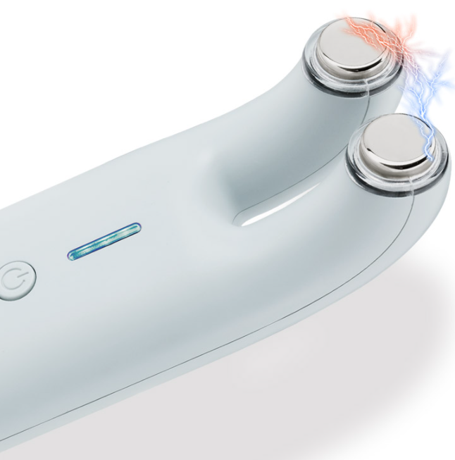 Gesichtslifting-Gerät mit Mikrowelle, Lichttherapie & elektrischen Imp