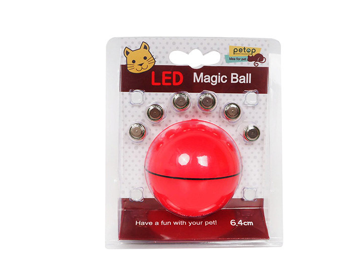 LED Laser Rolling Pet Toy Ball