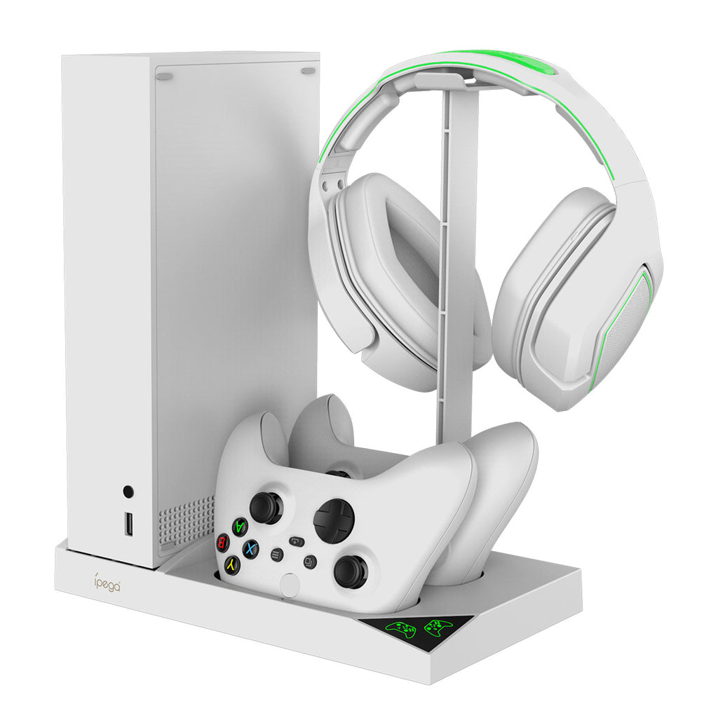 Xbox Series S Kühlstation mit Ladegerät & Headset-Halter – Ansicht 5