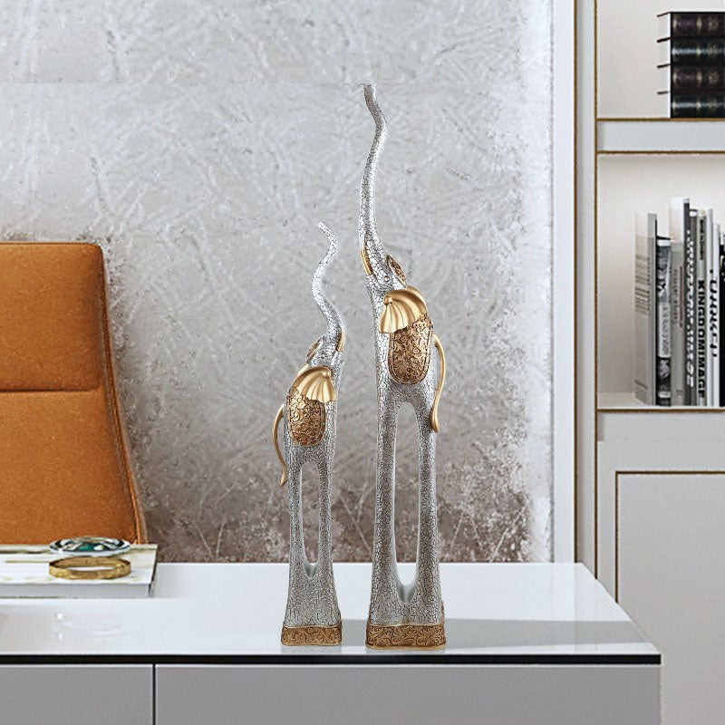 Elefanten-Ornament aus Kunstharz – Bild 11 | LuxeStyle