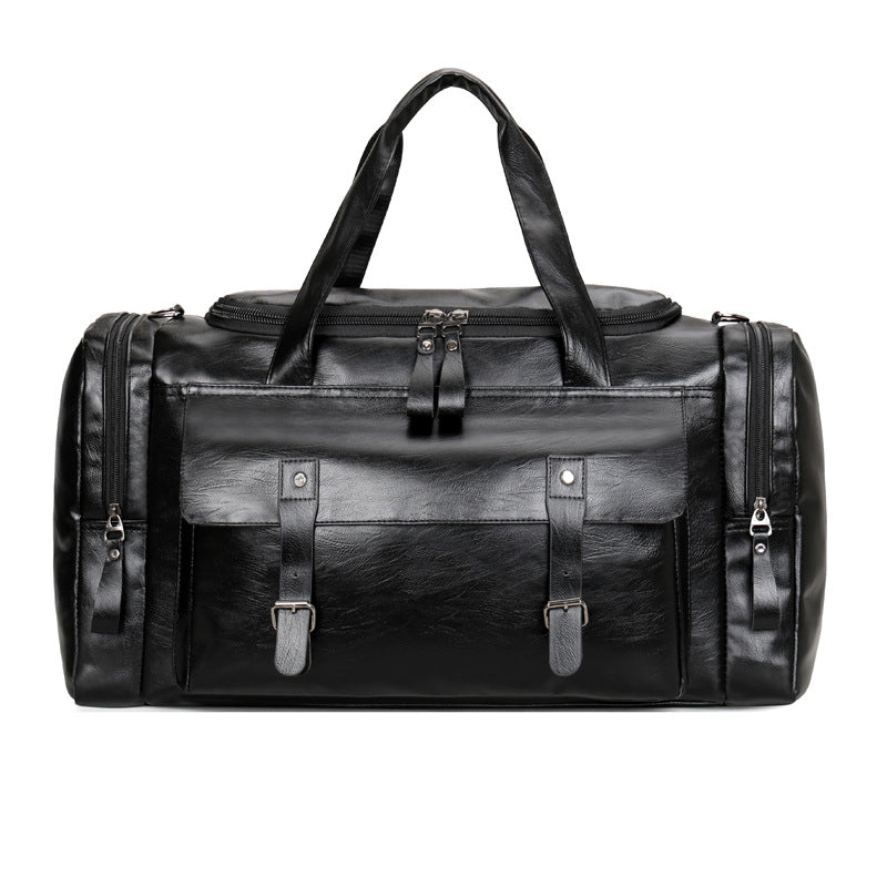 Grosse Retro Herren Schulter- und Reisetasche – Ansicht 6