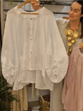 Lässiges Langarmshirt aus Baumwoll-Leinen-Mix – Bild 7 | LuxeStyle