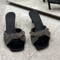 Rhinestone Bow Stiletto Sandalen – Bild 7 | LuxeStyle
