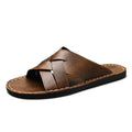 Western-Slipper aus Rindsleder