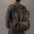 Lederrucksack "Crazy Horse" (36-55L)