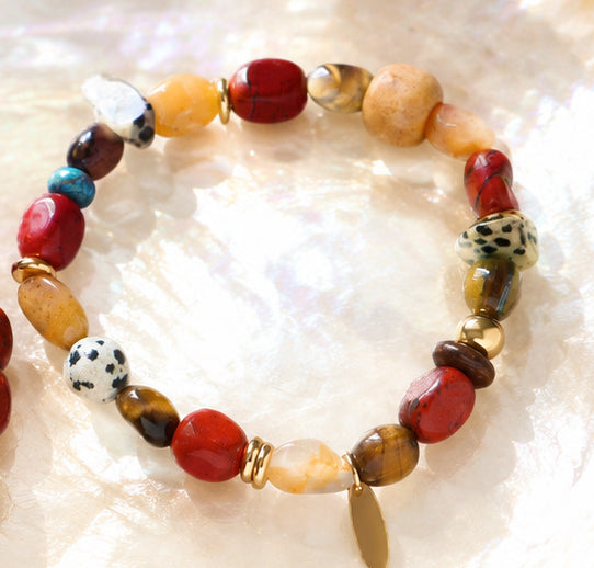 Rotes Steinarmband – Bild 7 | LuxeStyle