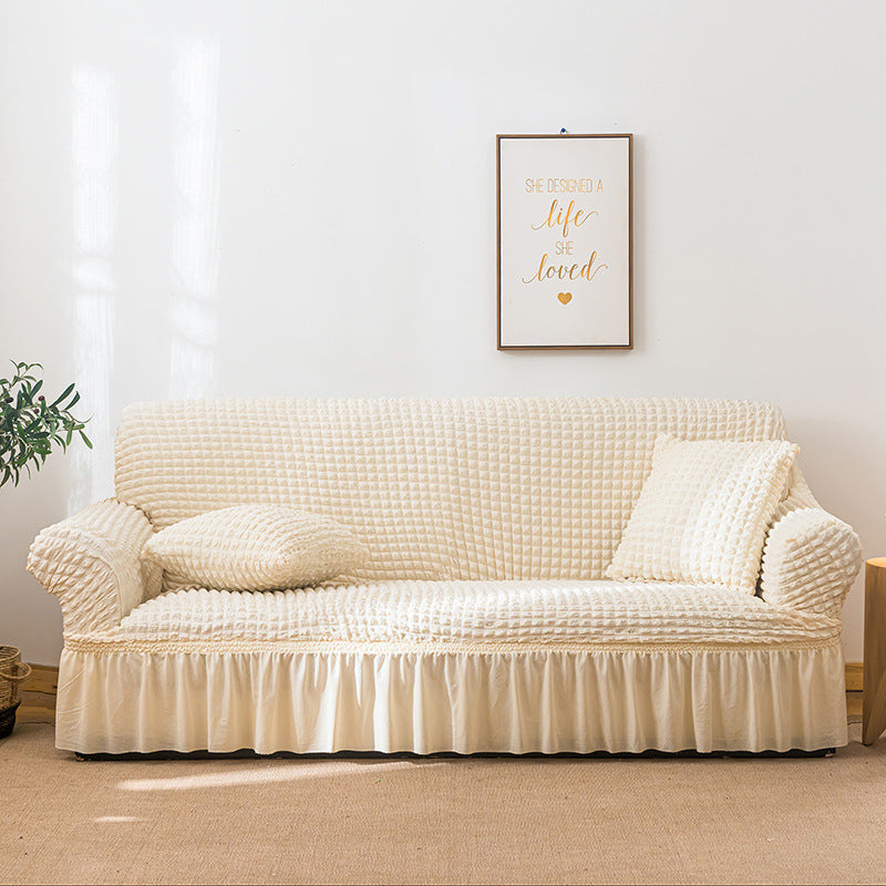 Sofaüberzug aus Seersucker-Stoff – Bild 12 | LuxeStyle