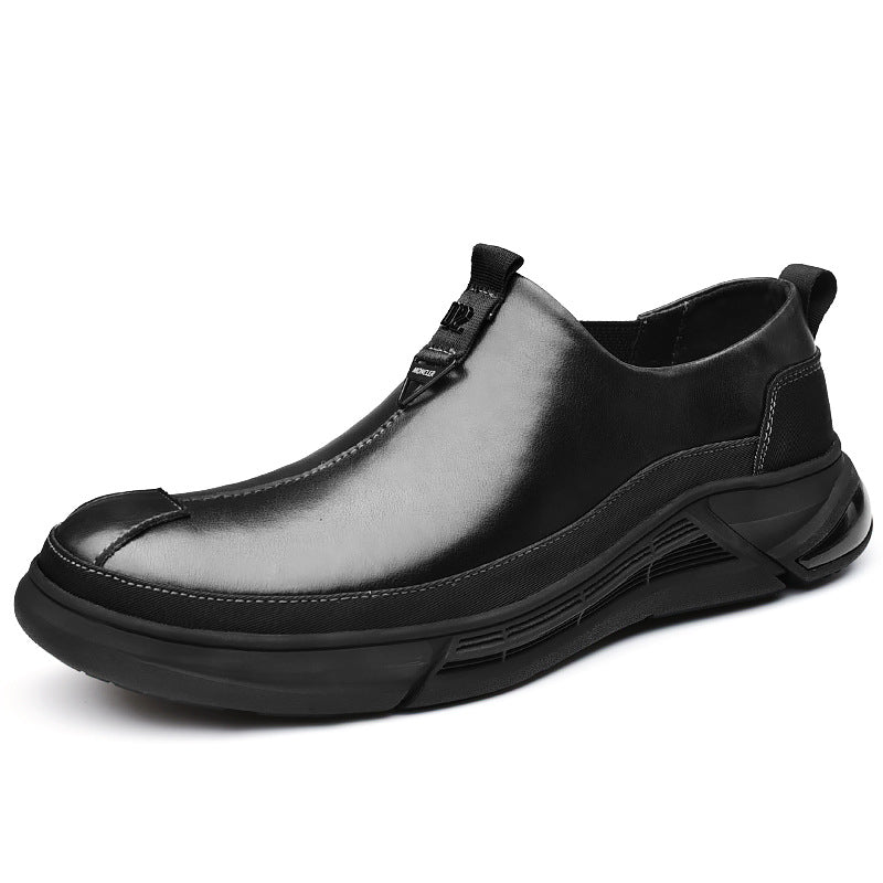 Business-Slipper aus Rindsleder mit dicker Sohle | LuxeStyle