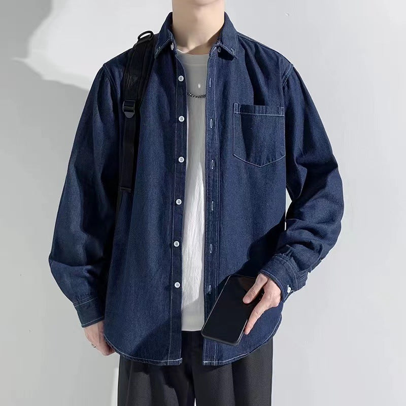 Jeanshemd im Hong Kong Style – Bild 5 | LuxeStyle
