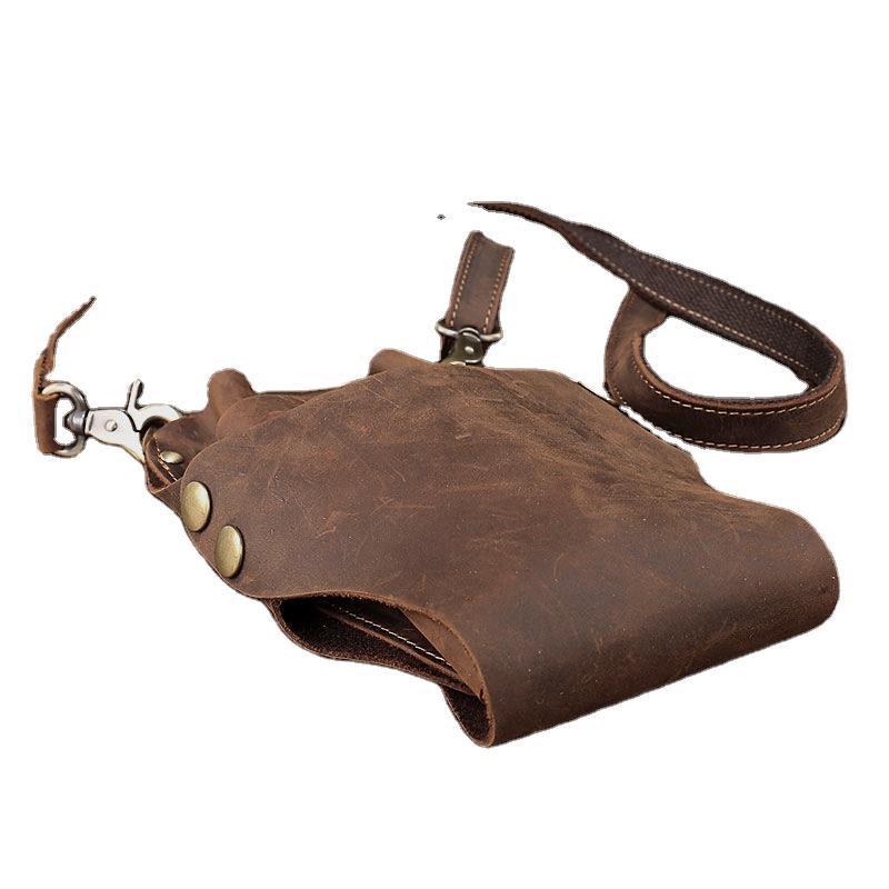 Leder-Gürteltasche für Coiffeur-Werkzeuge | LuxeStyle