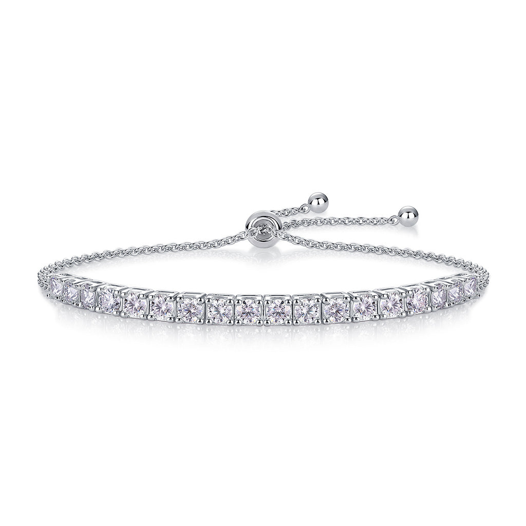 Moissanit Armband verstellbar – Bild 3 | LuxeStyle