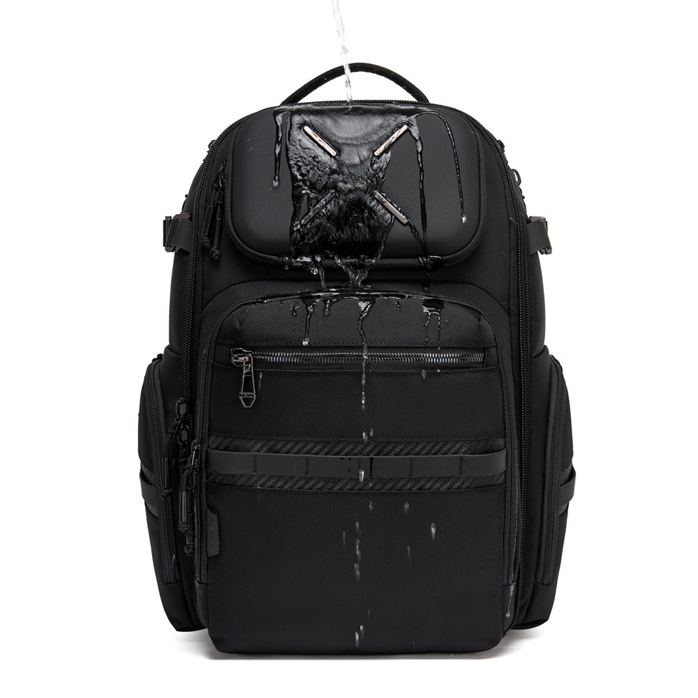 Grosser, wasserabweisender Laptop-Rucksack für Herren – Bild 2 | LuxeStyle