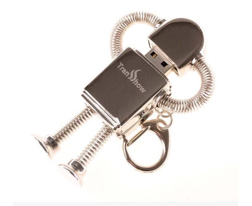 Metall Roboter USB-Stick Springman