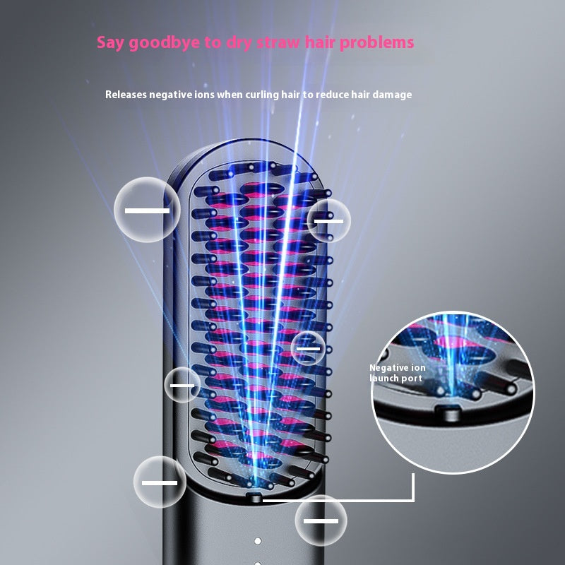 Kabelloser 2-in-1 Ionen-Haarstyler – Ansicht 3