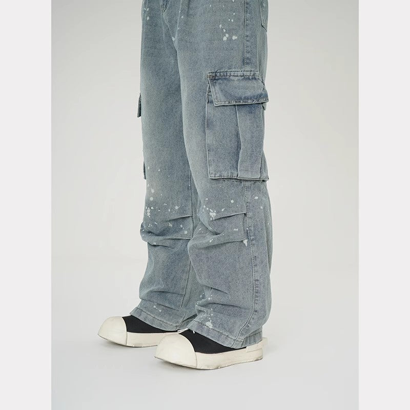 Weite Denim Work Pants für Herren