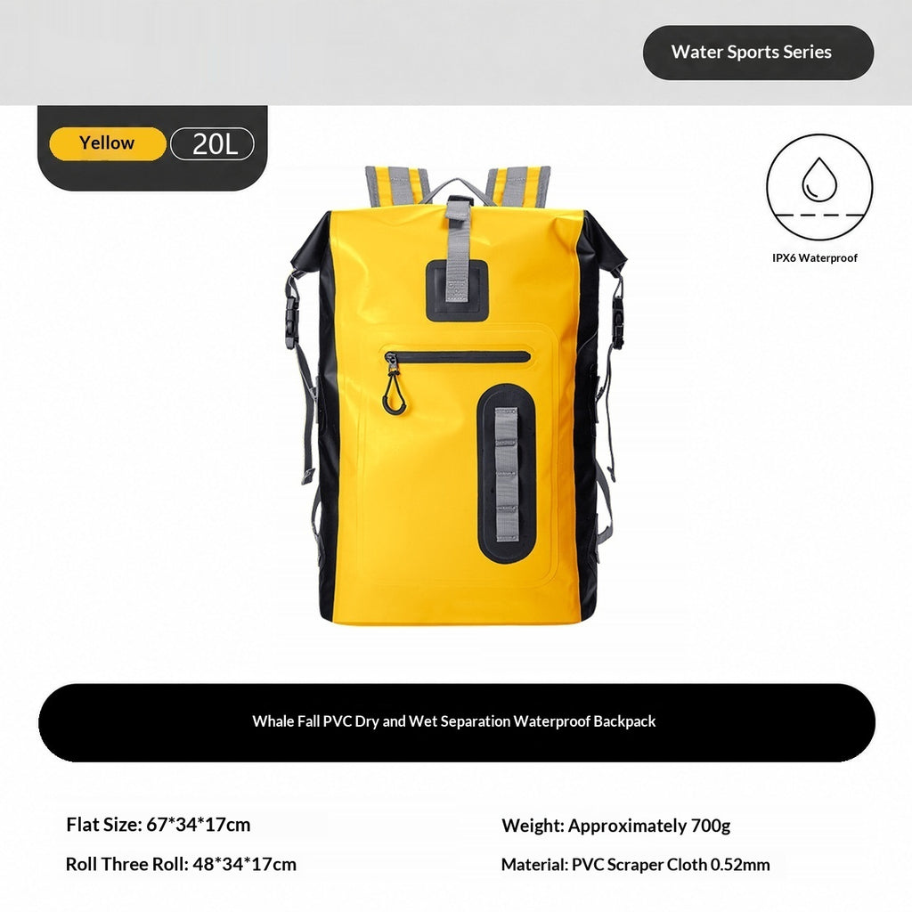 Wasserdichter Rucksack für Outdoor-Aktivitäten – Bild 8 | LuxeStyle