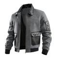 Herren-Jacke mit Patchwork-Textur – Bild 1 | LuxeStyle