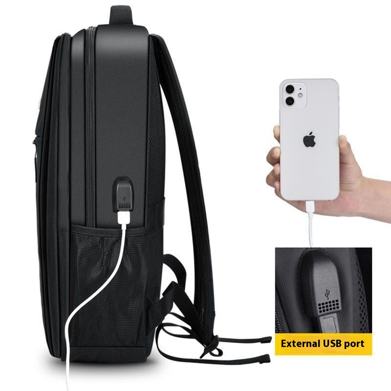 Business-Backpack mit USB-Ladeanschluss | LuxeStyle