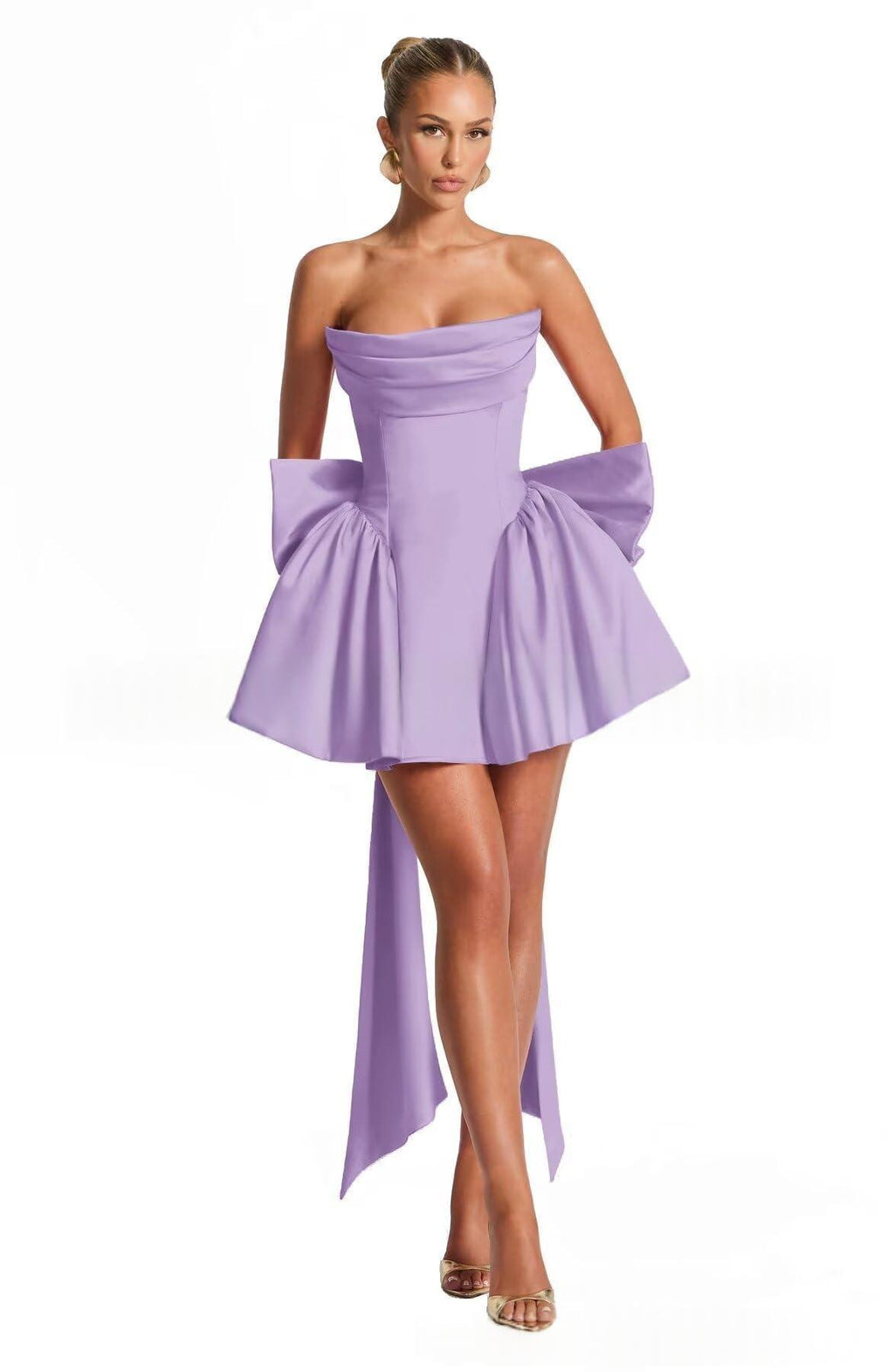 Rückenfreies Abendkleid