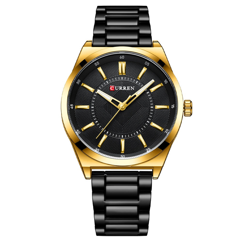 Herren Business Wasserdichte Bar-Clasp Armbanduhr