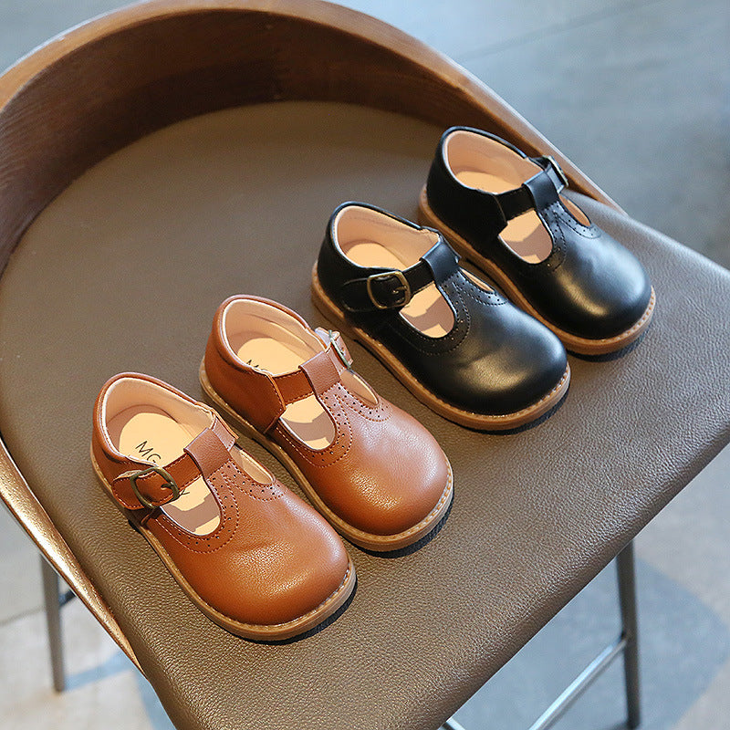Retro-Lederfinkli für Kinder im British Style | LuxeStyle