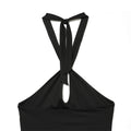 Figurbetontes Off-Shoulder Top mit Metall-Details