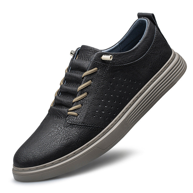 Atmungsaktive Halbschuhe aus Rindsleder – Bild 3 | LuxeStyle