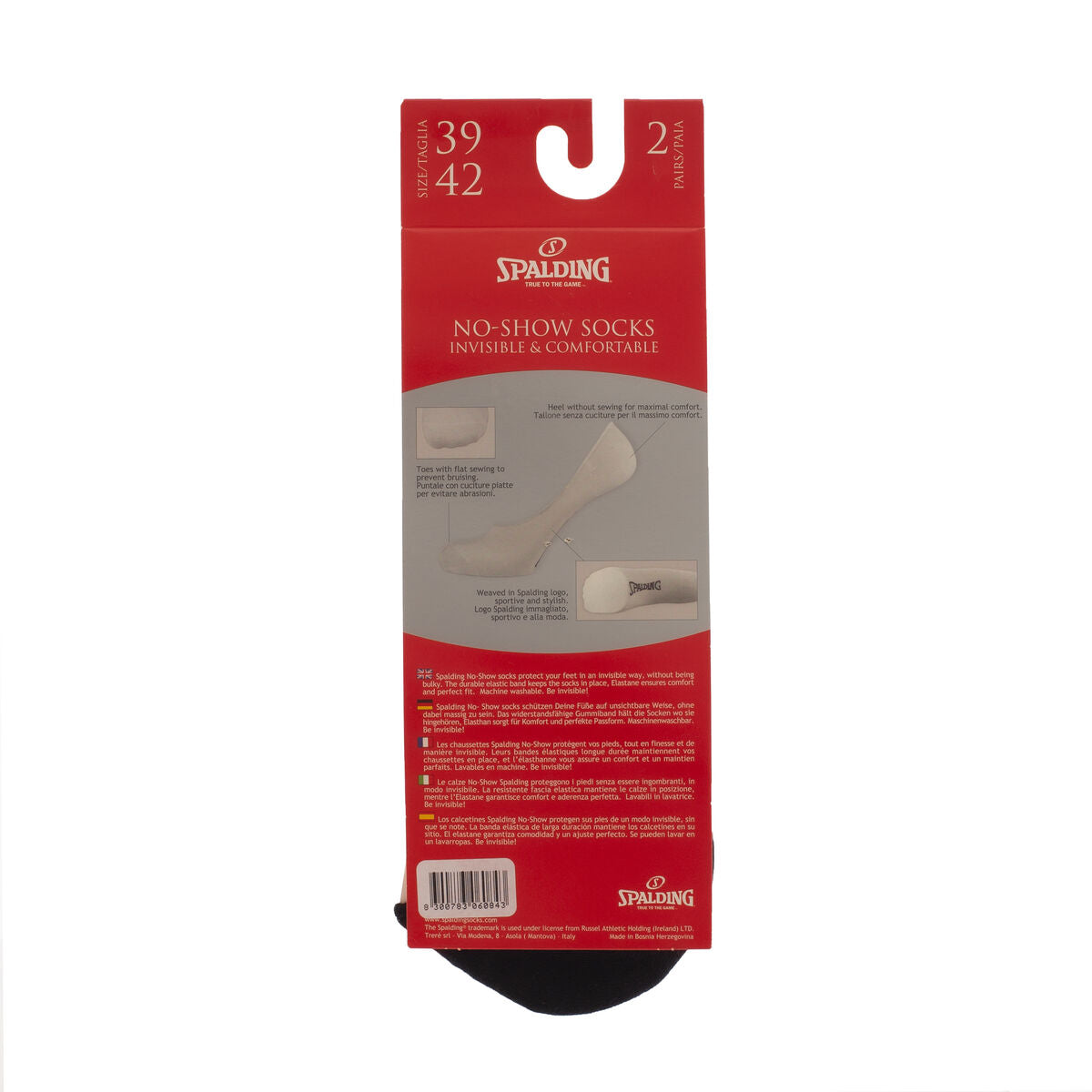 Sneaker Socken – Unsichtbar & Rutschfest – Ansicht 5